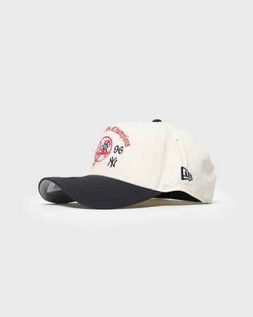 Chalk White/OTC New era 940 A-Frame Old English WS New York Yankees new era cap