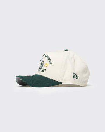 Chalk White/OTC New era 940 A-Frame Old English WS Oakland Athletics new era cap