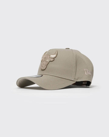 Stone New era 940 A-Frame Pebble Stone Chicago Bulls new era cap