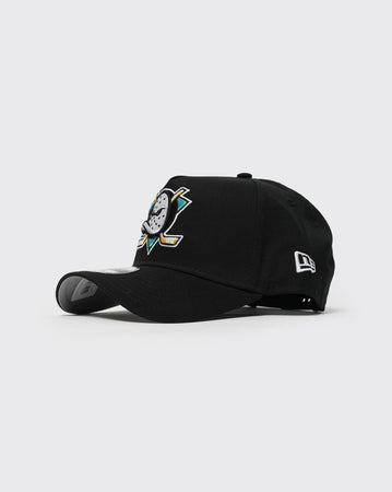 Black New era 940 A-Frame Retro Ducks Anaheim Ducks new era cap