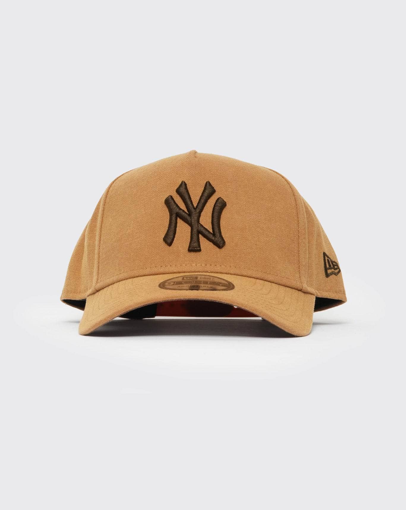 Bronze New era 940 A-Frame Washed Canvas New York Yankees new era cap