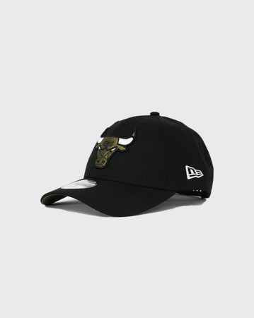Black/New Olive New era 940SNAP Black Olive Chicago Bulls new era cap