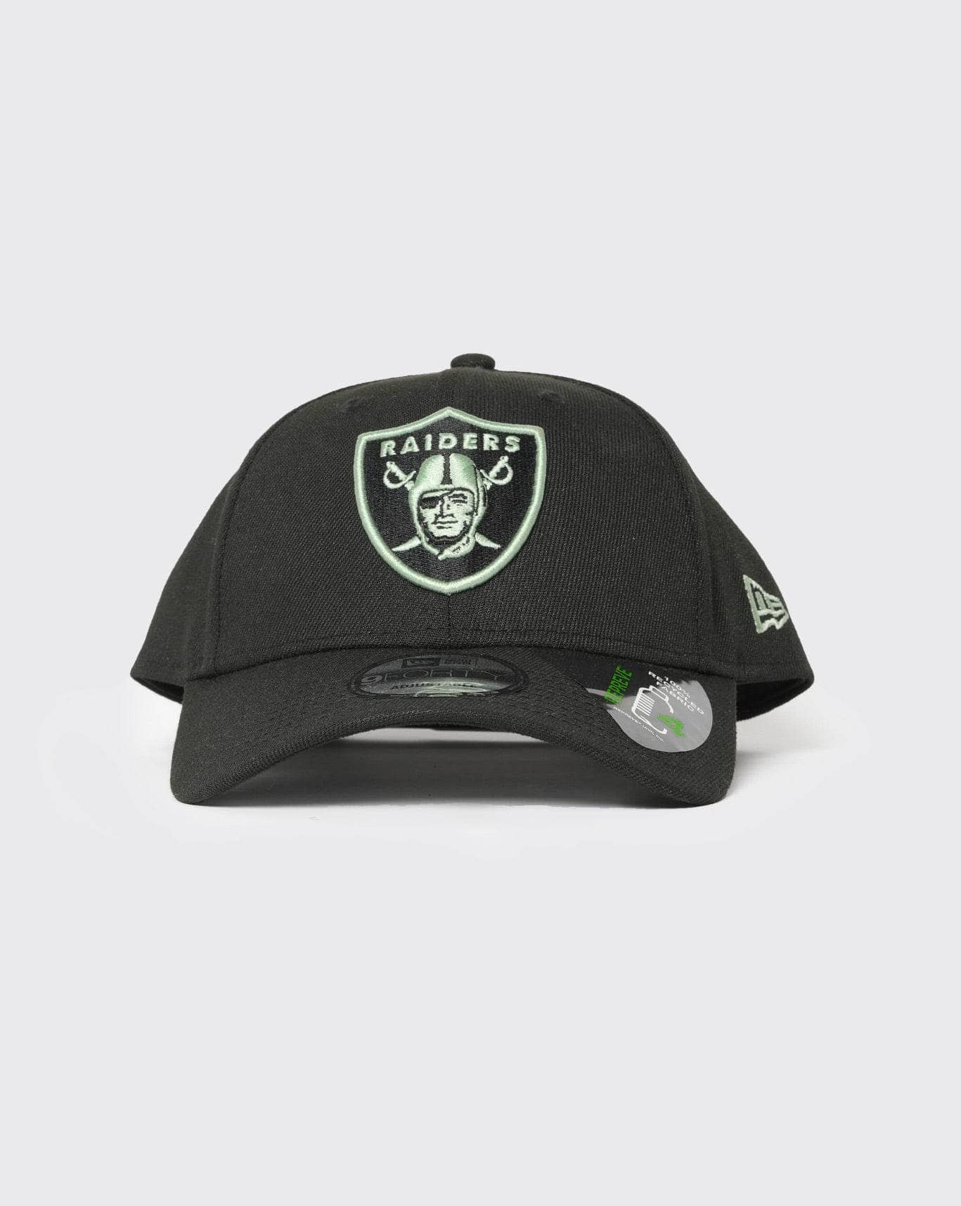 Black New era 940 Snap Peppermint Repreve Las Vegas Raiders new era cap