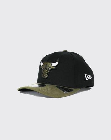 Black/Olive New era 970SS Black Olive Chicago Bulls new era cap
