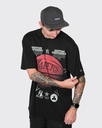 New Era Oversized Tee Los Angeles Lakers Rivals