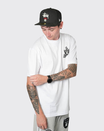 New era Oversized Tee Rose Las Vegas Raiders new era Shirt