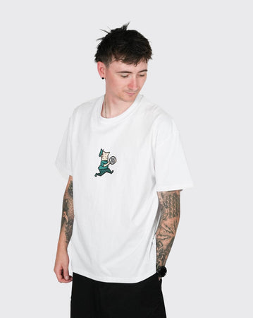SDOUBLE Man With Dot  SS Tee S/DOUBLE Shirt