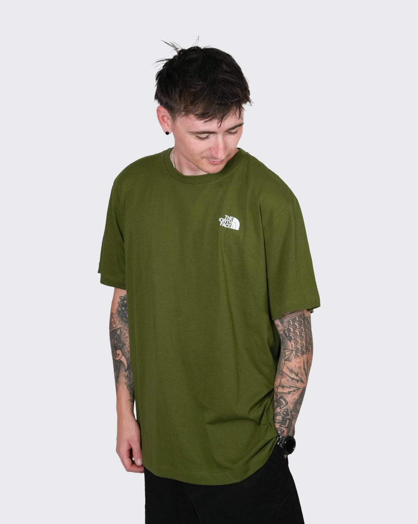 The North Face Box Logo Camo Fill SS the north face Shirt