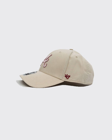 Natural 47 MVP Sure Shot Atlanta Braves 15129165 47Brand cap