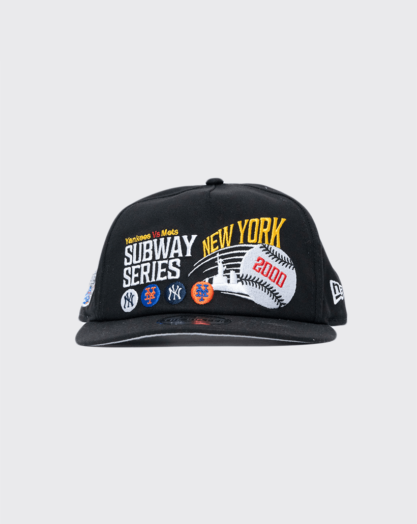 black GRAPHITE new era GOLFER SUBWAY SERIES new era cap