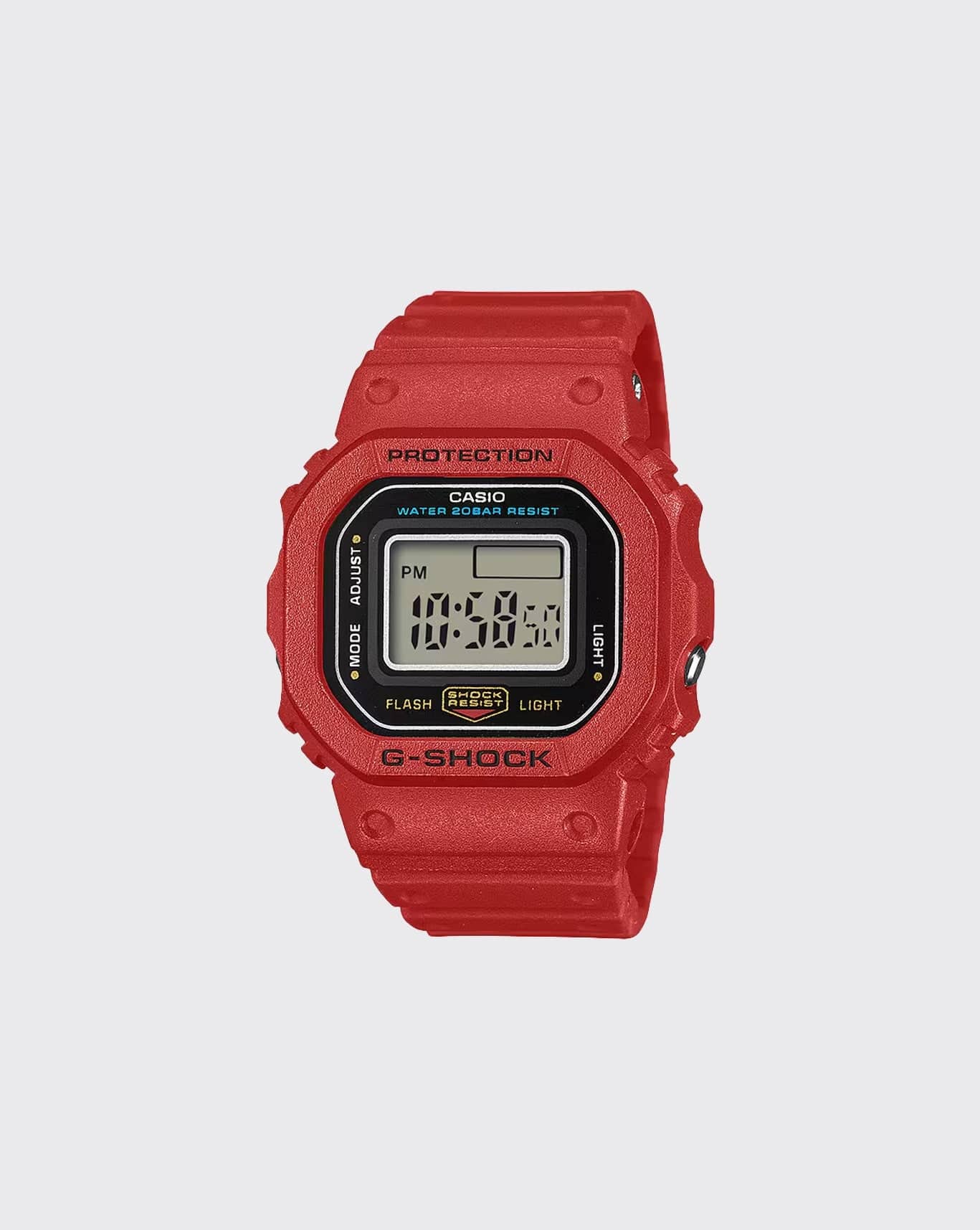 Casio Red Rectangular Casio/Gshock – trainers