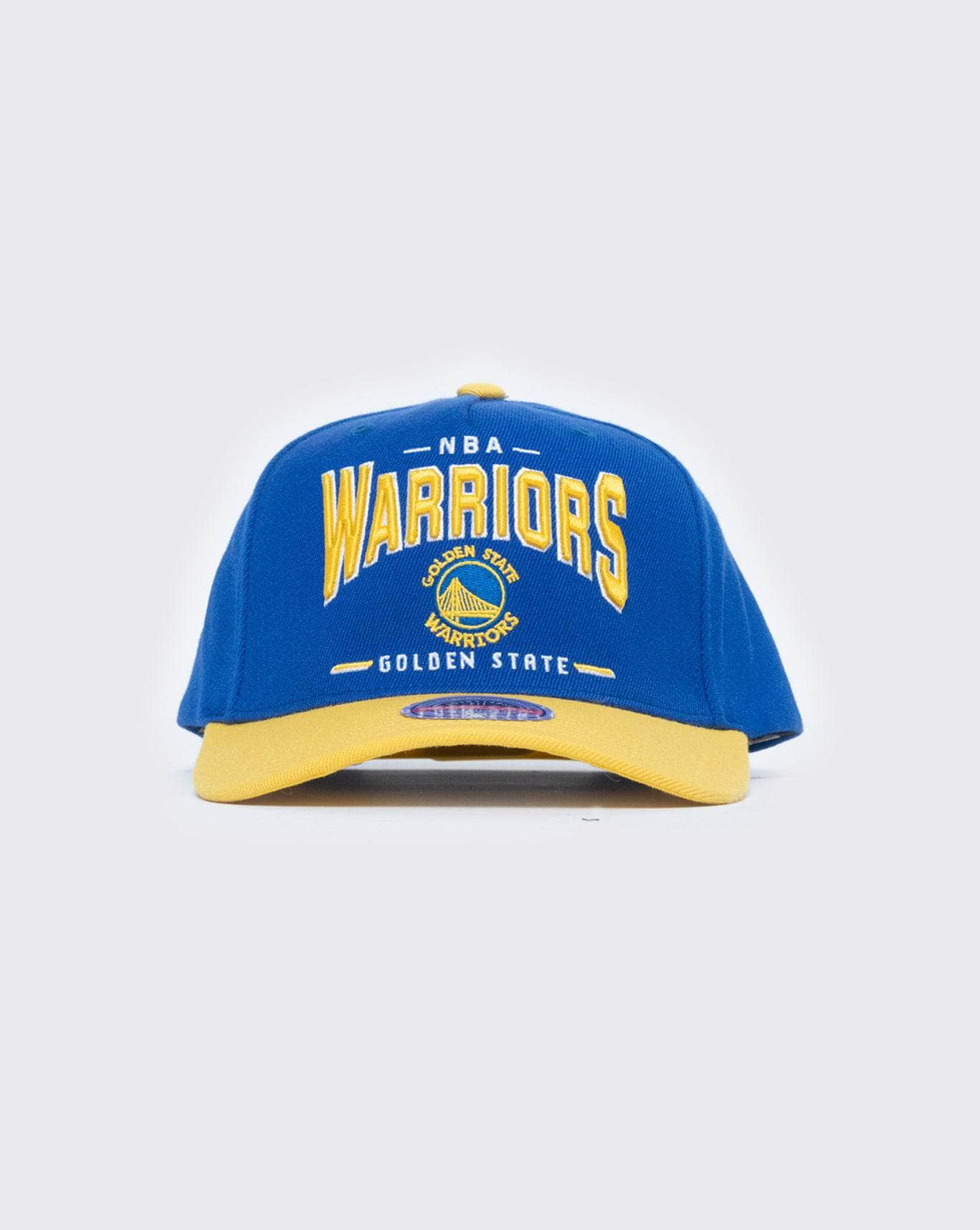 Blue/ Yellow / OSFM Mitchell & Ness CLR Golden State Warriors Headline Arch Not specified cap