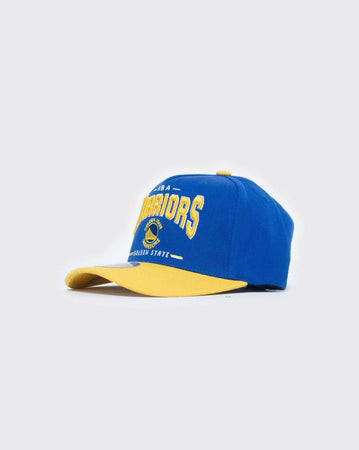 Blue/ Yellow / OSFM Mitchell & Ness CLR Golden State Warriors Headline Arch Not specified cap