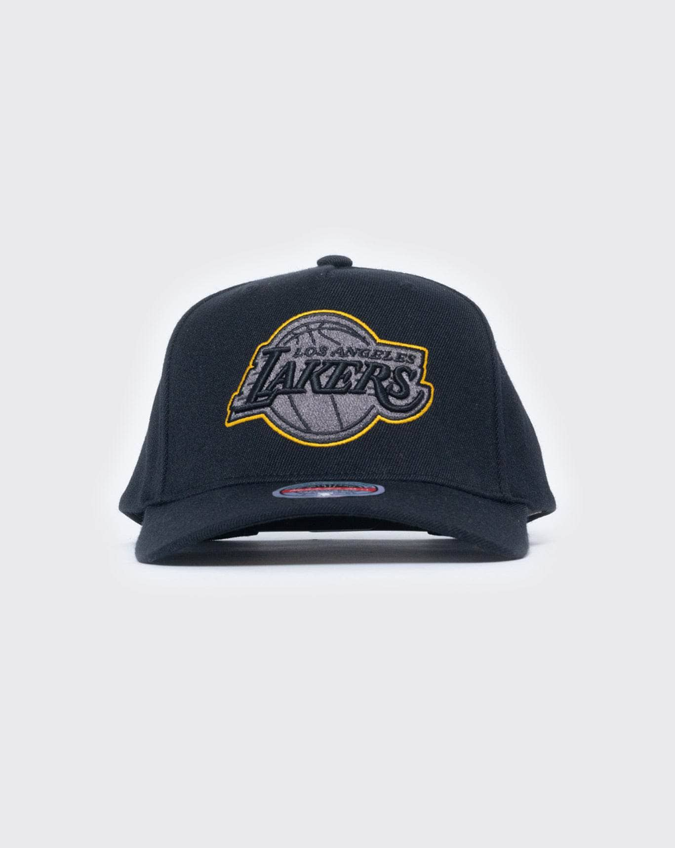 Black / OSFM Mitchell & Ness CLR Los Angeles Lakers Team Outline MNLL22352 mitchell & ness cap