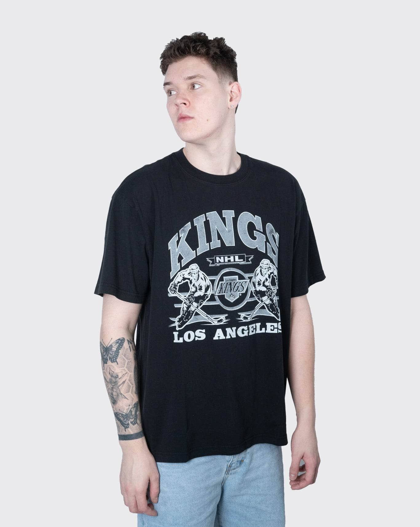 Mitchell & Ness Los Angeles Kings Hockey Player Tee mitchell & ness Shirt