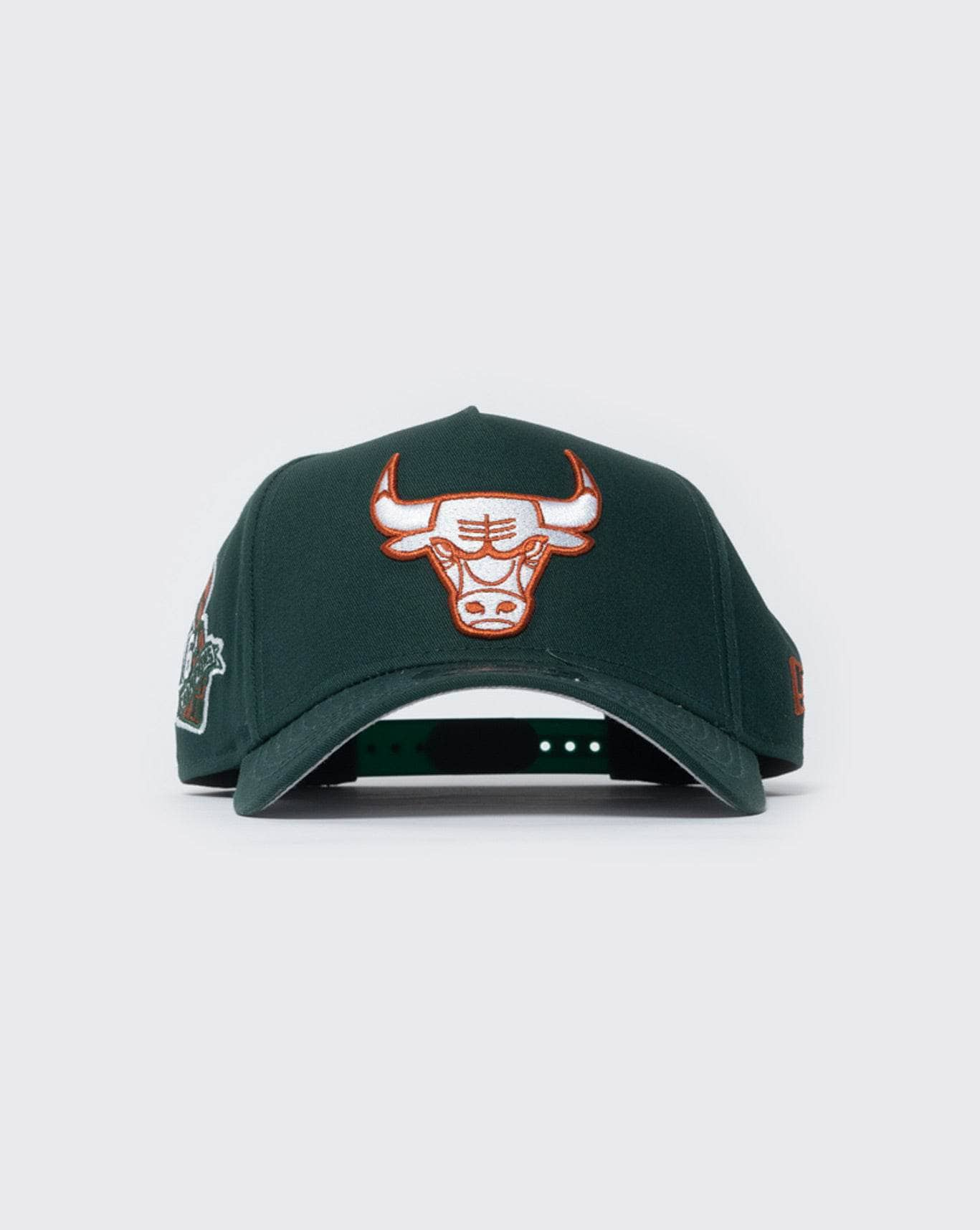 DKGRST new era 940 Aframe chicago bulls copper green new era cap