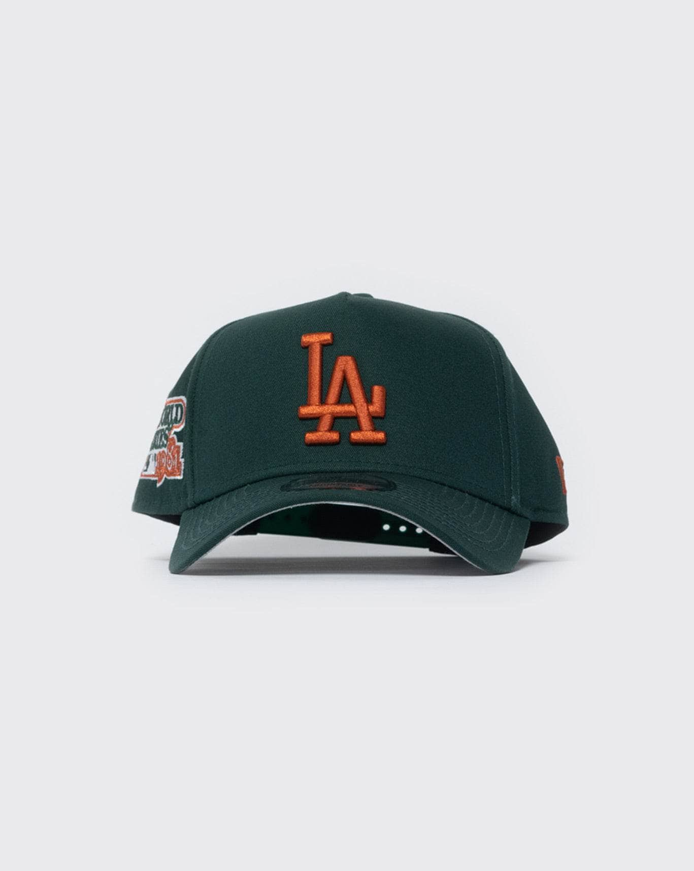 DKGRST new era 940 Aframe los angeles dodgers copper green new era cap