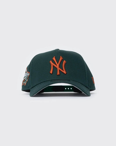 DKGRST New Era 940 Aframe new york yankees copper green new era cap