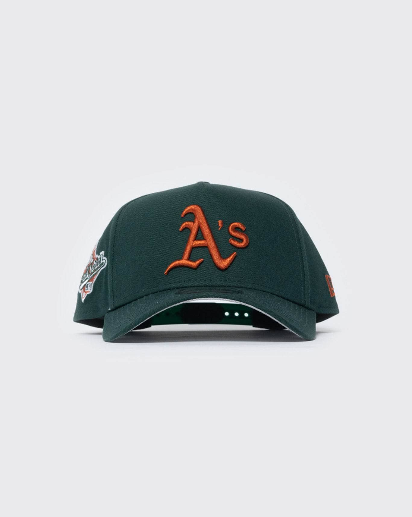 DKGRST new era 940 Aframe oakland athletics copper green new era cap