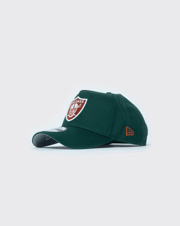 DKGRST new era 940 Aframe oakland raiders copper green new era cap