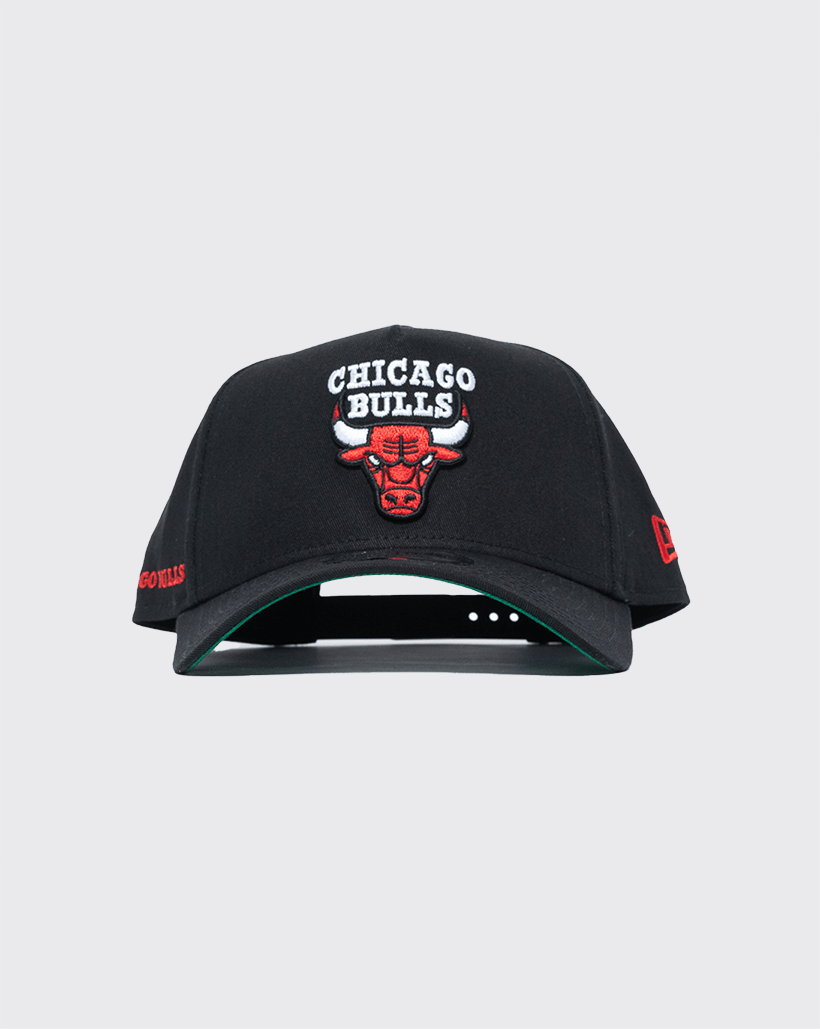 BLACK GRAPHITE new era 940 aframe CHICAGO BULLS new era cap