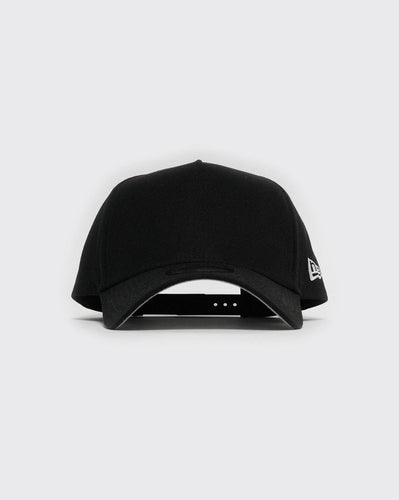 black new era 940 aframe NE canvas new era cap