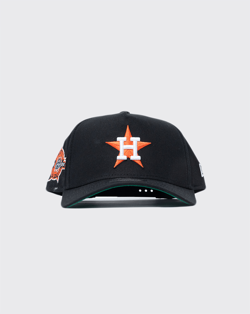 black/grey new era 940 aframe houston astros ANNIVERSARY new era cap