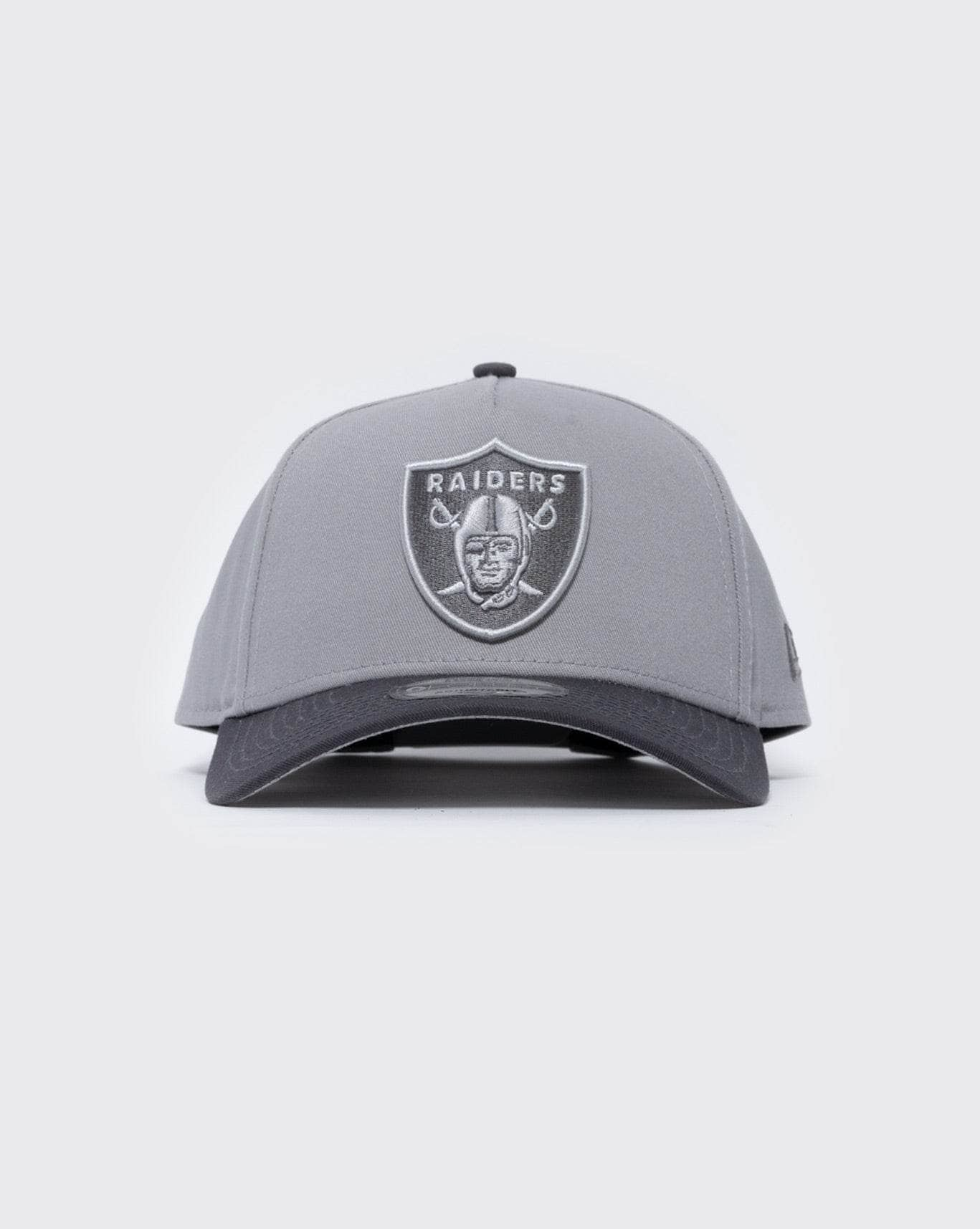 graphite new era 940 aframe las vegas raiders overcast new era cap