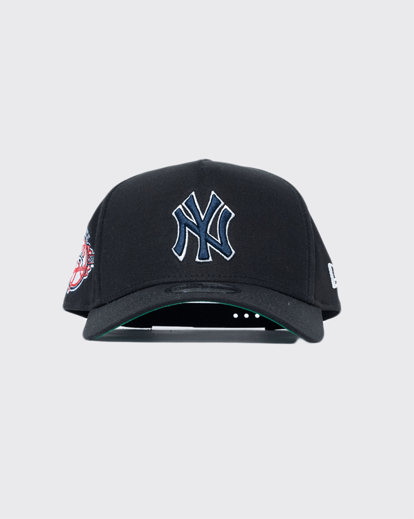 black/grey new era 940 aframe new york yankees anniversary new era cap