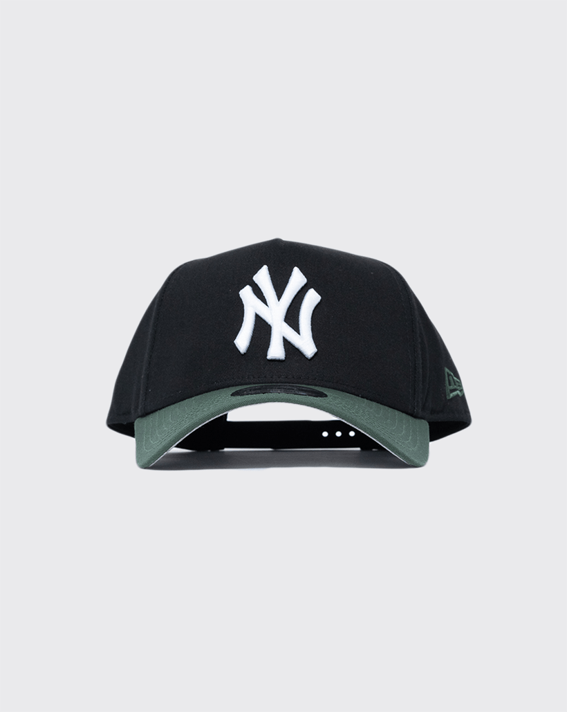 blkcig new era 940 aframe new york yankees blackdome new era cap