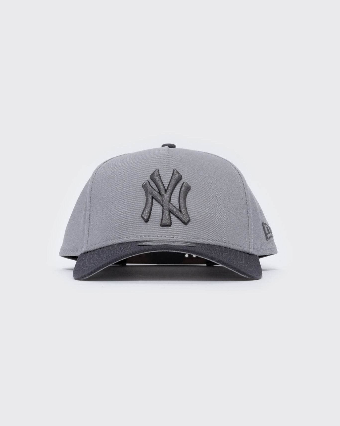 graphite new era 940 aframe new york yankees overcast new era cap