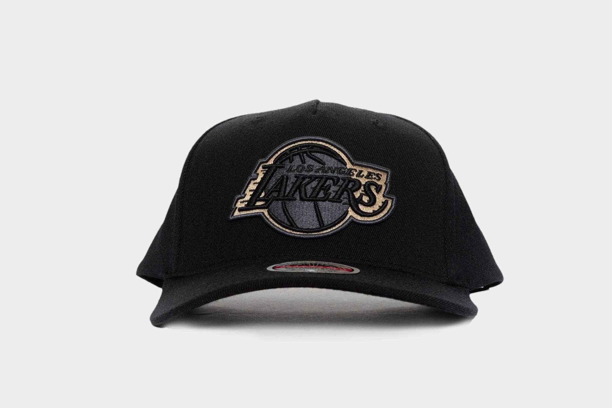 Black Mitchell and Ness Diamond One CL RL Lakers mitchell and ness cap