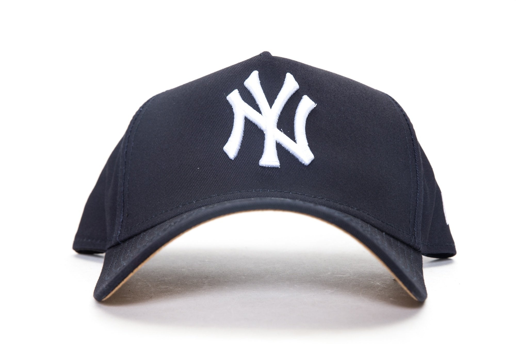 navy/wheat new era 940 aframe new york yankees new era 192093748485 cap