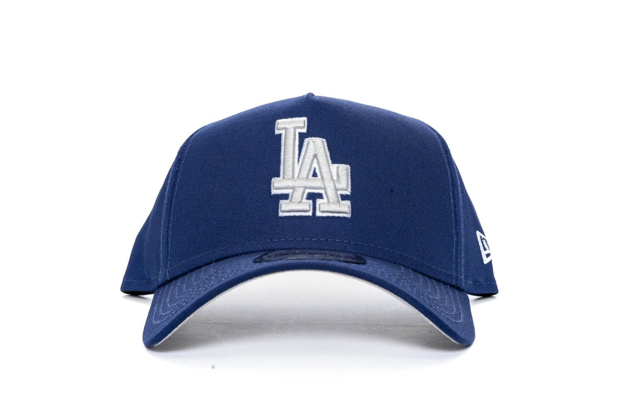 ROYAL BLUE/SILVER new era 940 aframe los angeles dodgers new era cap