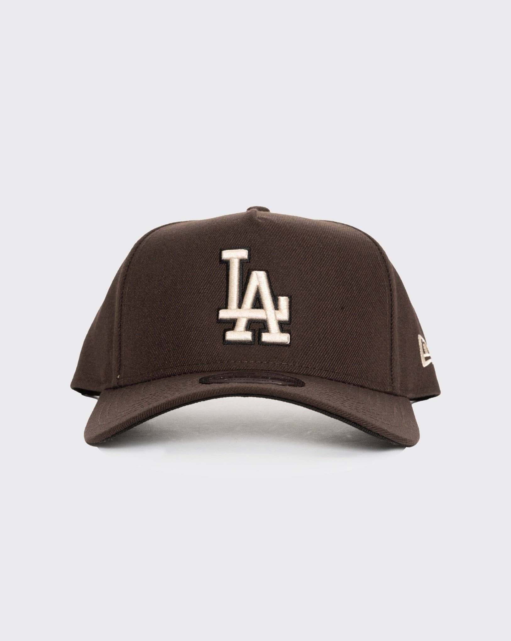 Brown/Stone/Black New Era 940 A-Frame Los Angeles Dodgers new era cap