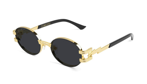 Black And 24k Gold / Standard 9five st james bolt 24k Gold sunglasses 9five glasses