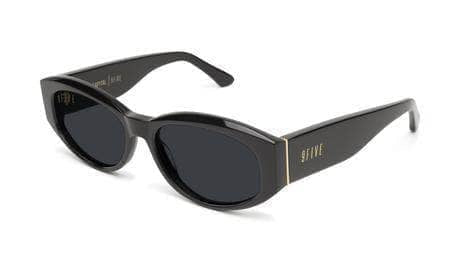 black / 24k gold / standard 9five capital glassesblack 24k gold 9five glasses