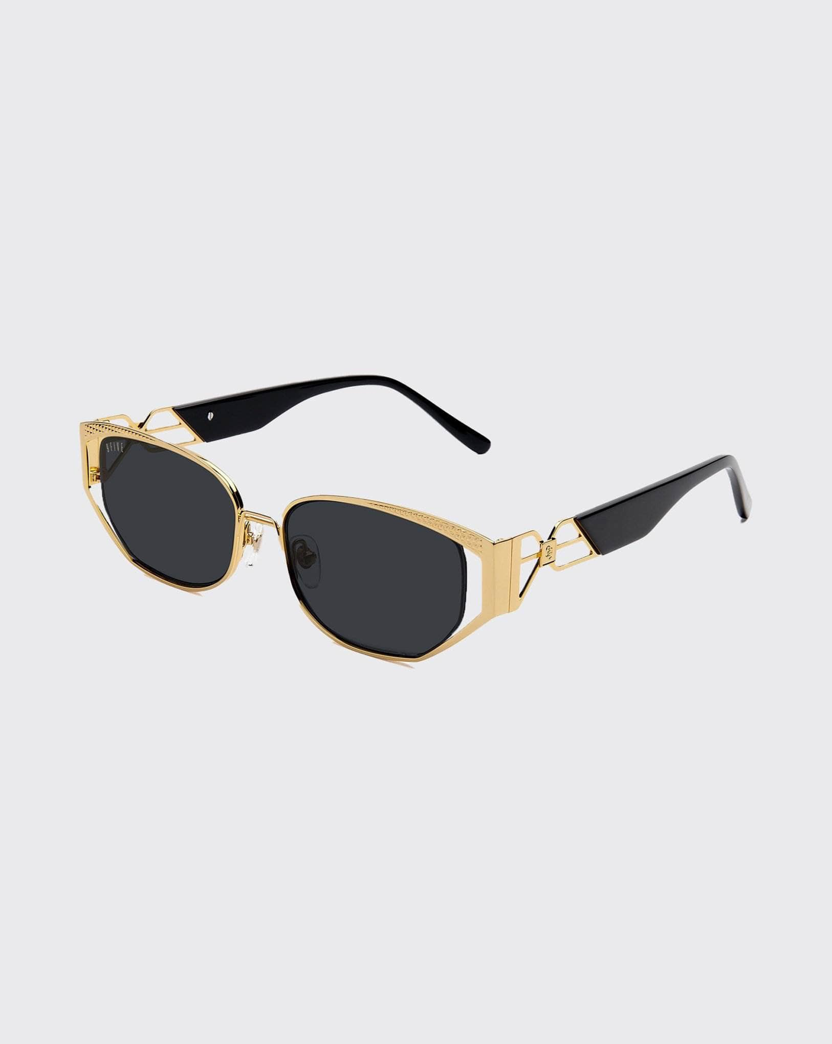 Black/Gold / Standard 9Five Cross Glasses 9five glasses