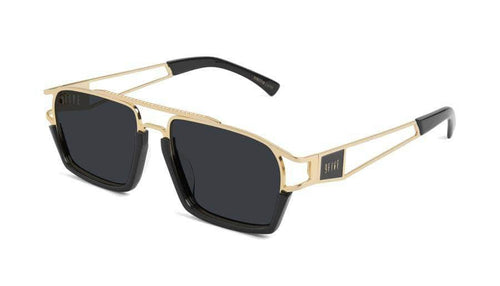 9five kingpin black and 24k gold sunglasses 9five glasses