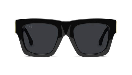 black/24kGold 9five lucy black and 24k gold sunglasses 9five glasses