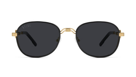 black / 24K gold / standard 9five st michael black and 24k 9five glasses