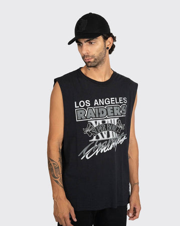 Mitchell & Ness Vintage Raiders Super Bowl Muscle Tee MNLR0474 mitchell and ness Shirt