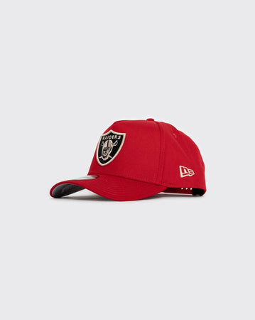 Scarlet/Stone New Era 940 A-Frame Las Vegas Raiders new era cap