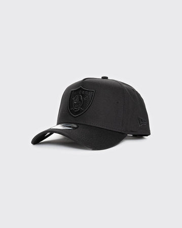 Black/Black/Evergreen New Era 940 A-Frame Las Vegas Raiders new era cap