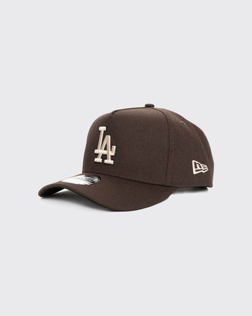 Brown/Stone/Black New Era 940 A-Frame Los Angeles Dodgers new era cap