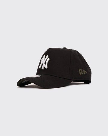 Black/RifleGreen/White New Era 940 A-Frame New York Yankees new era cap