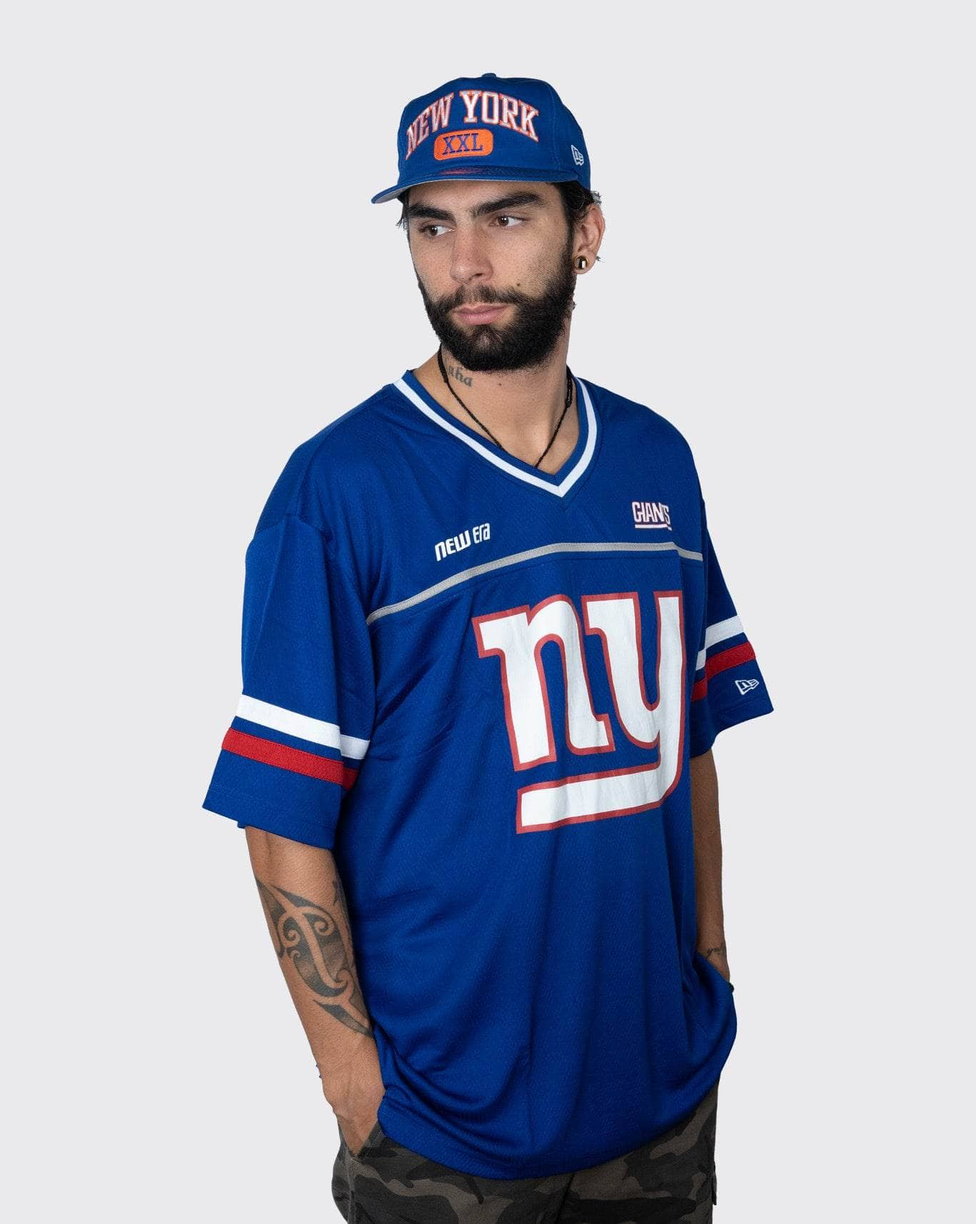 New Era NY Giants Oversized Mesh Tee 13332198 new era Shirt