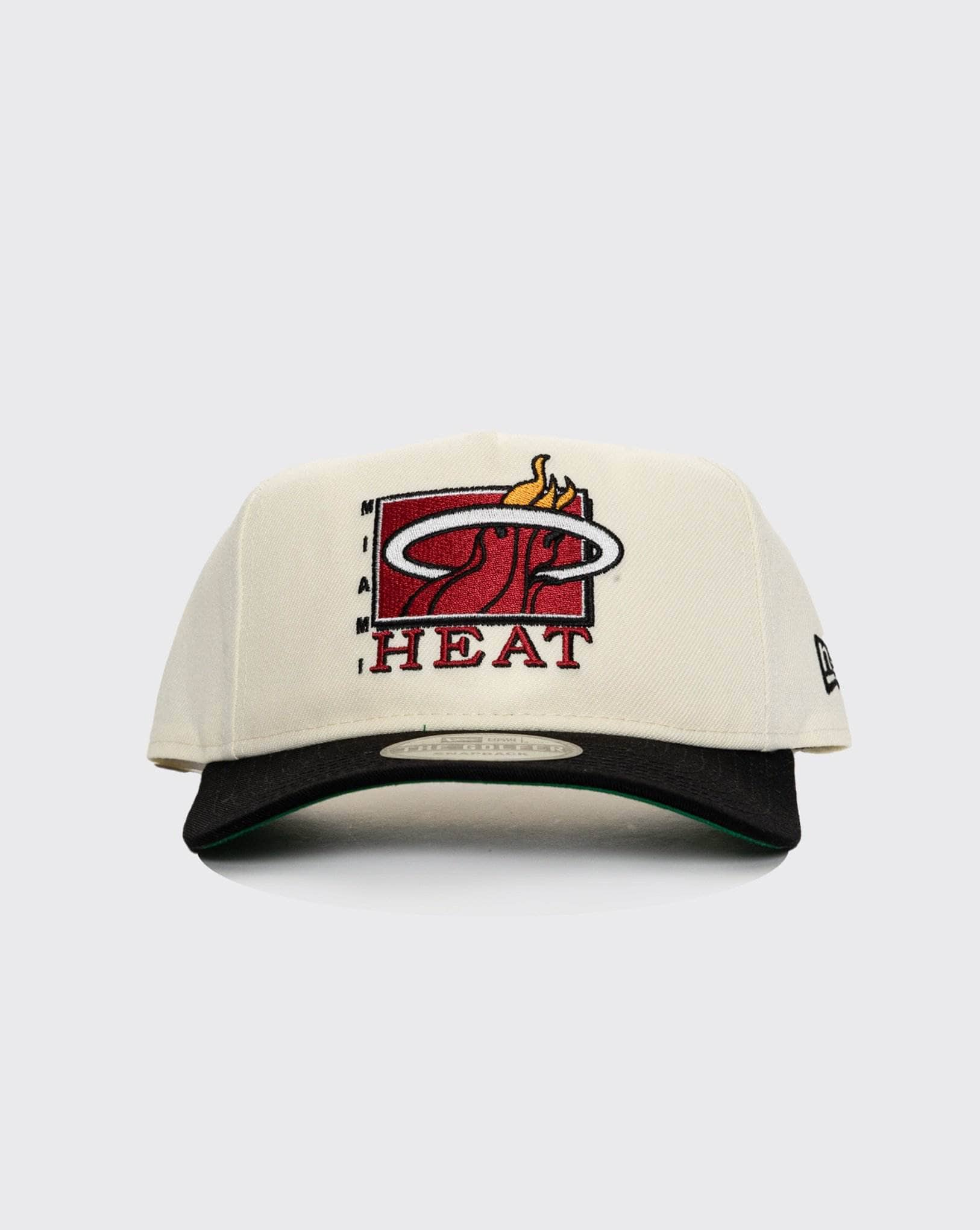 Retro/2tone New Era Golfer Miami Heat new era cap