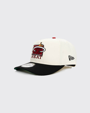 Retro/2tone New Era Golfer Miami Heat new era cap