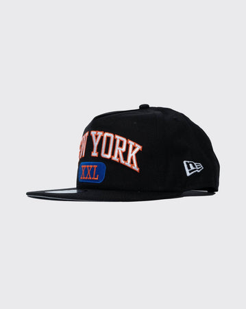 Black/Orange New Era Golfer XXL New York Mets new era cap